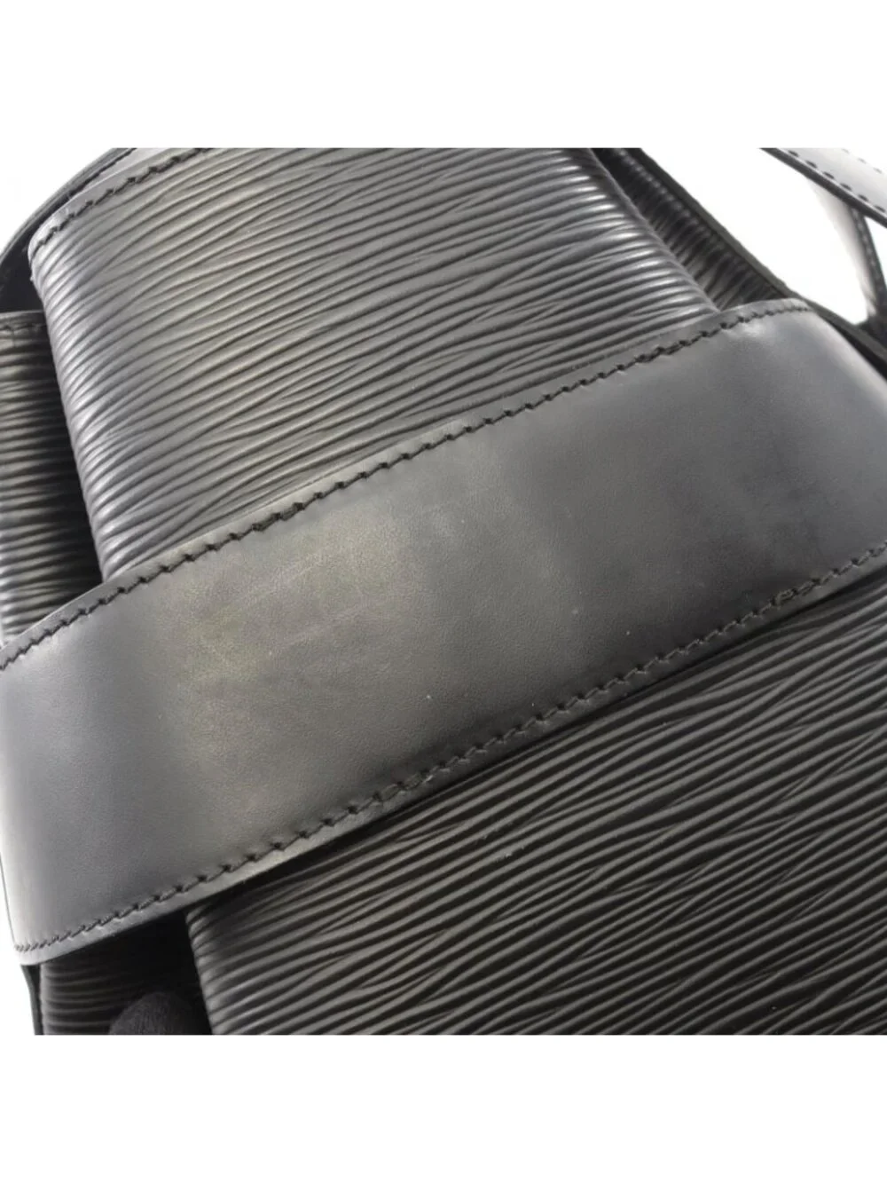 Louis Vuitton Shoulder Bag Sac Depaul PM Epi Noir Leather